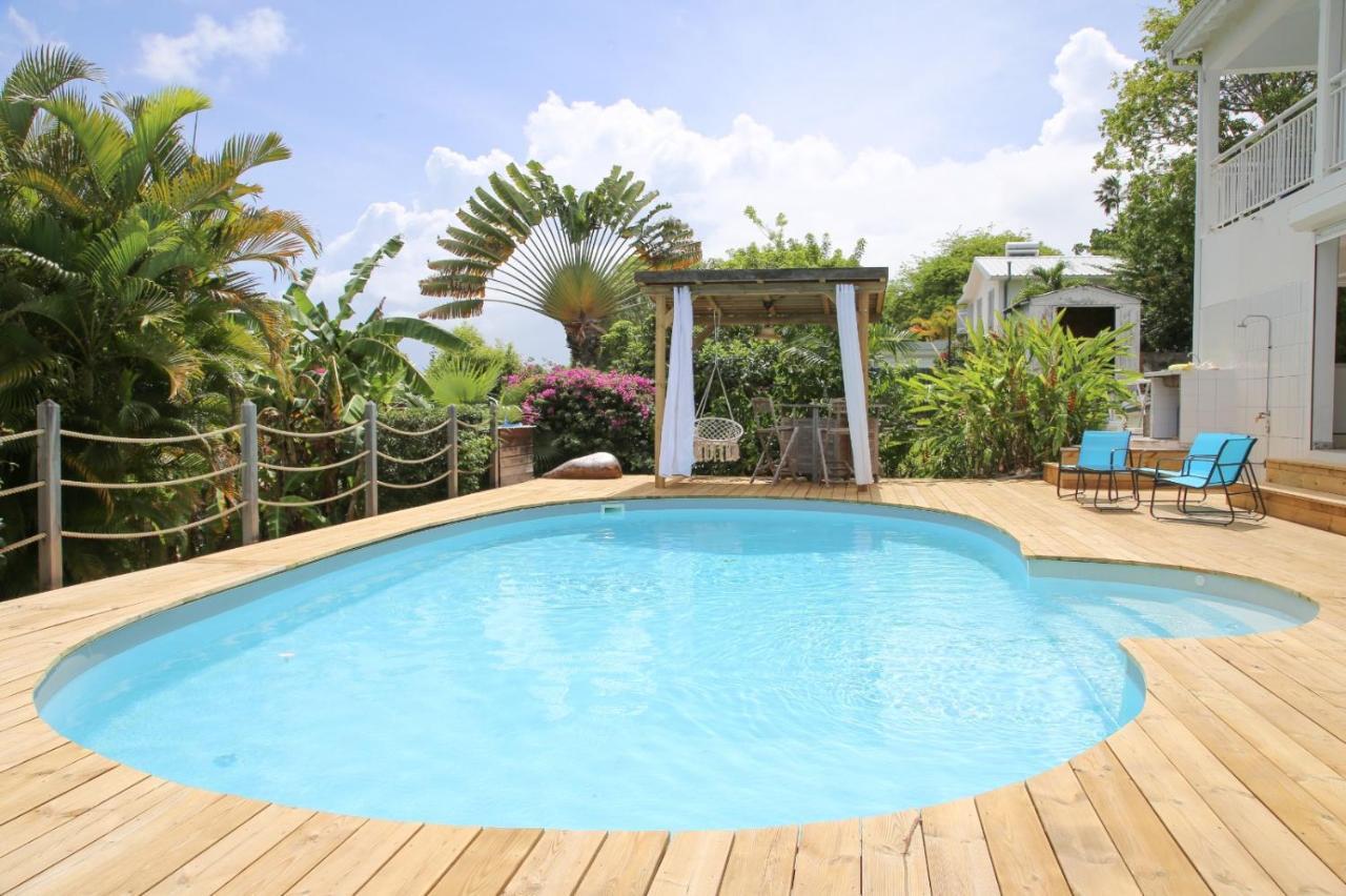 L Orchidee Bleue, Bas De Villa, Vue Mer, Piscine Privee Sainte-Anne  Εξωτερικό φωτογραφία