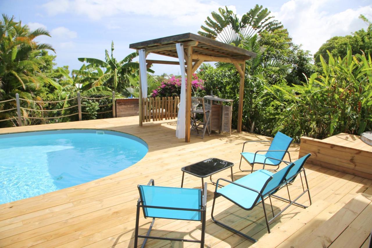 L Orchidee Bleue, Bas De Villa, Vue Mer, Piscine Privee Sainte-Anne  Εξωτερικό φωτογραφία