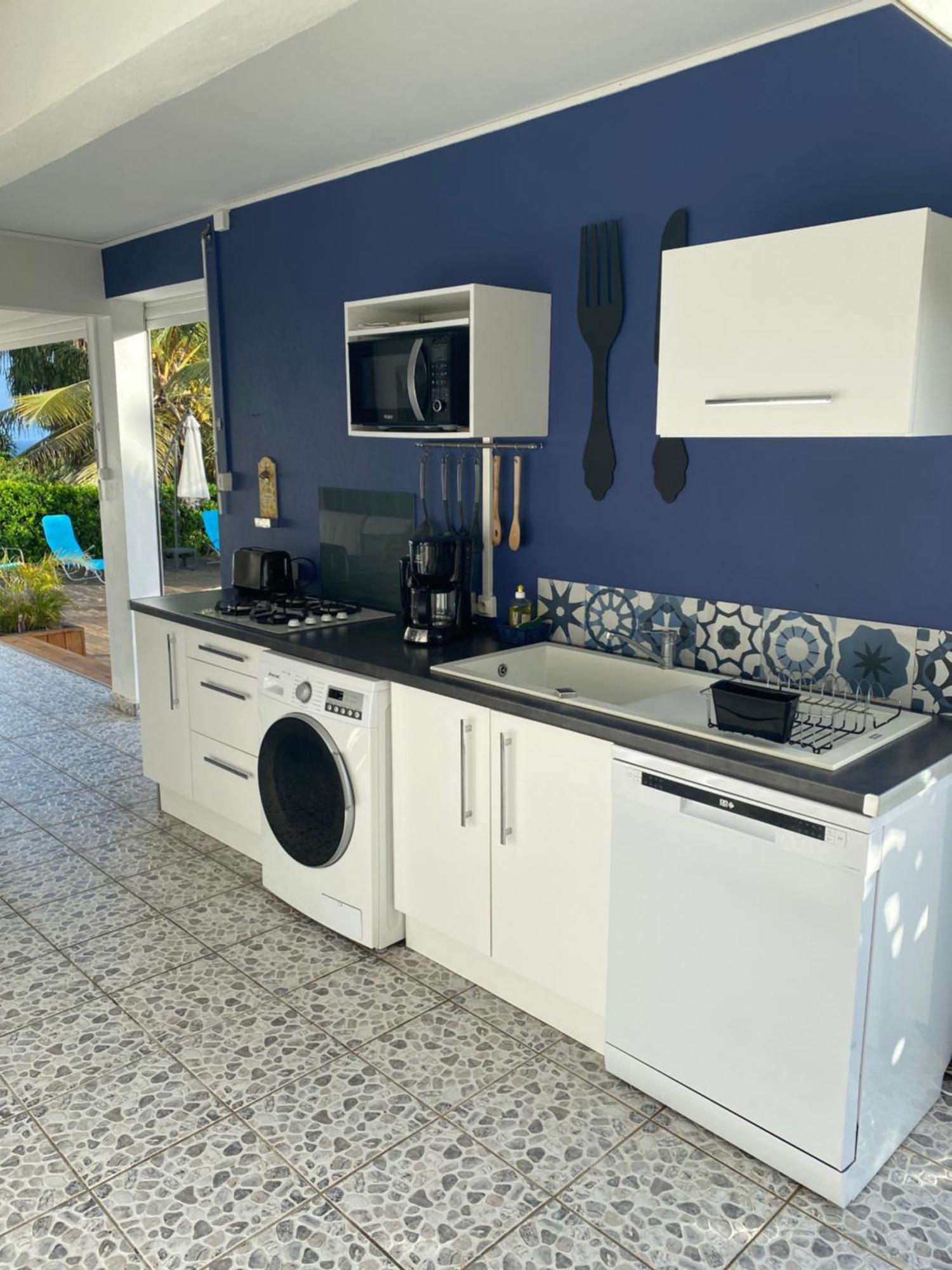 L Orchidee Bleue, Bas De Villa, Vue Mer, Piscine Privee Sainte-Anne  Εξωτερικό φωτογραφία